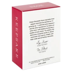 Hallmark Sew Very Merry! Ornament -Hallmark Green Sewing Machine and Stocking Keepsake Ornament 1799QGO2927 05