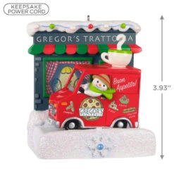 Hallmark Happy Holiday Parade Collection Gregor's Trattoria Musical Ornament With Light 8 Hallmark Happy Holiday Parade Collection Gregor's Trattoria Musical Ornament With Light -Hallmark Gregors Trattoria and Food Truck Keepsake Ornament 3499QGO2527 03