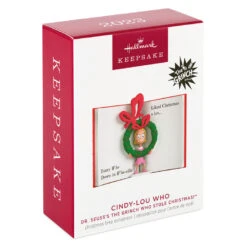 Hallmark Dr. Seuss's How The Grinch Stole Christmas!™ Cindy-Lou Who Ornament 9 Hallmark Dr. Seuss's How The Grinch Stole Christmas!™ Cindy-Lou Who Ornament -Hallmark Grich Stole Christmas Book Keepsake Ornament 1799QXI7309 04