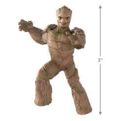 Hallmark Marvel Studios Guardians Of The Galaxy Vol. 3 Groot Ornament -Hallmark Guardians 3 Groot Keepsake Ornament 1999QXI7479 03