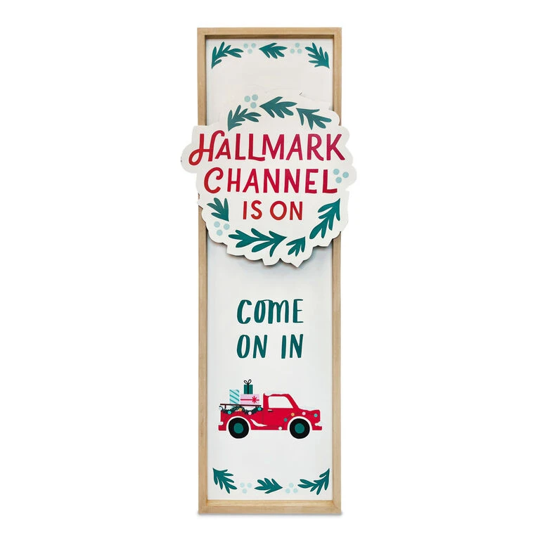 Hallmark Channel Come On In Porch Sign, 21x48 1 Hallmark Channel Come On In Porch Sign, 21x48