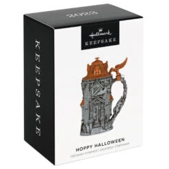 Hallmark Hoppy Halloween Beer Stein 2023 Ornament 9 Hallmark Hoppy Halloween Beer Stein 2023 Ornament -Hallmark Halloween Beer Stein Keepsake Ornament 1799QFO5287 04