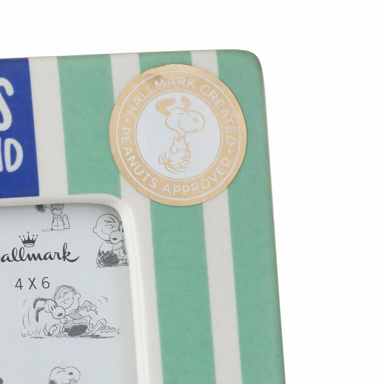 Hallmark Peanuts® Happiness Is Snoopy And Woodstock Picture Frame, 4x6 3 Hallmark Peanuts® Happiness Is Snoopy And Woodstock Picture Frame, 4x6 - Image 3