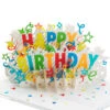 Hallmark Happy Birthday Cake 3D Pop-Up Birthday Card