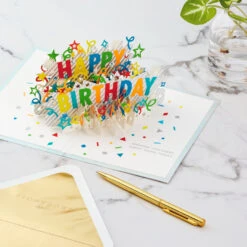 Hallmark Happy Birthday Cake 3D Pop-Up Birthday Card 13 Hallmark Happy Birthday Cake 3D Pop-Up Birthday Card -Hallmark Happy Birthday Cake 3D PopUp Birthday Card 1299LAD8650 06