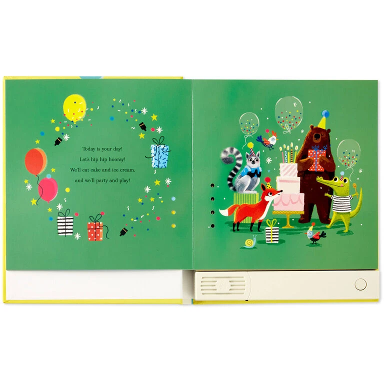 Hallmark Happy Birthday To You! Recordable Storybook With Music 5 Hallmark Happy Birthday To You! Recordable Storybook With Music - Image 5