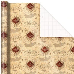 Hallmark Harry Potter™ 3-Pack Assorted Wrapping Paper, 60 Sq. Ft. Total 12 Hallmark Harry Potter™ 3-Pack Assorted Wrapping Paper, 60 Sq. Ft. Total -Hallmark Harry Potter Assorted Wrapping Paper Pack 5EWR2958 05
