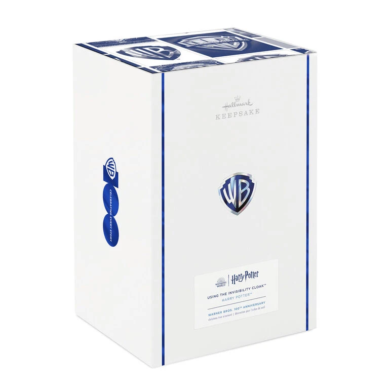 Hallmark Harry Potter™ Using The Invisibility Cloak™ Glass Ornament 4 Hallmark Harry Potter™ Using The Invisibility Cloak™ Glass Ornament - Image 4