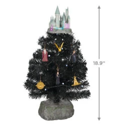 Hallmark Harry Potter™ The Wizarding World™ Miniature Tree Set With Light And Sound 8 Hallmark Harry Potter™ The Wizarding World™ Miniature Tree Set With Light And Sound -Hallmark Harry Potter Keepsake Miniature Tree Ornaments Set 1QFM3363 03