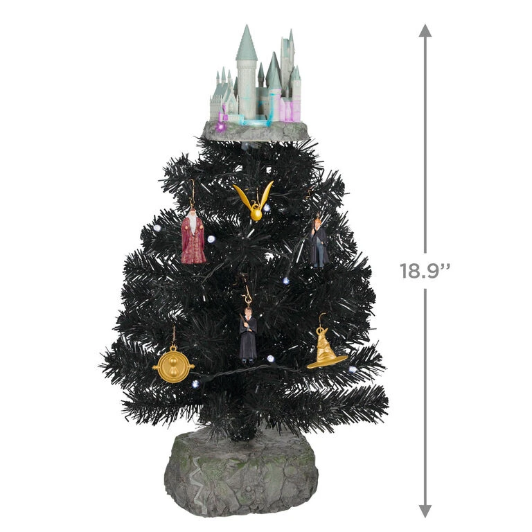Hallmark Harry Potter™ The Wizarding World™ Miniature Tree Set With Light And Sound 3 Hallmark Harry Potter™ The Wizarding World™ Miniature Tree Set With Light And Sound - Image 3