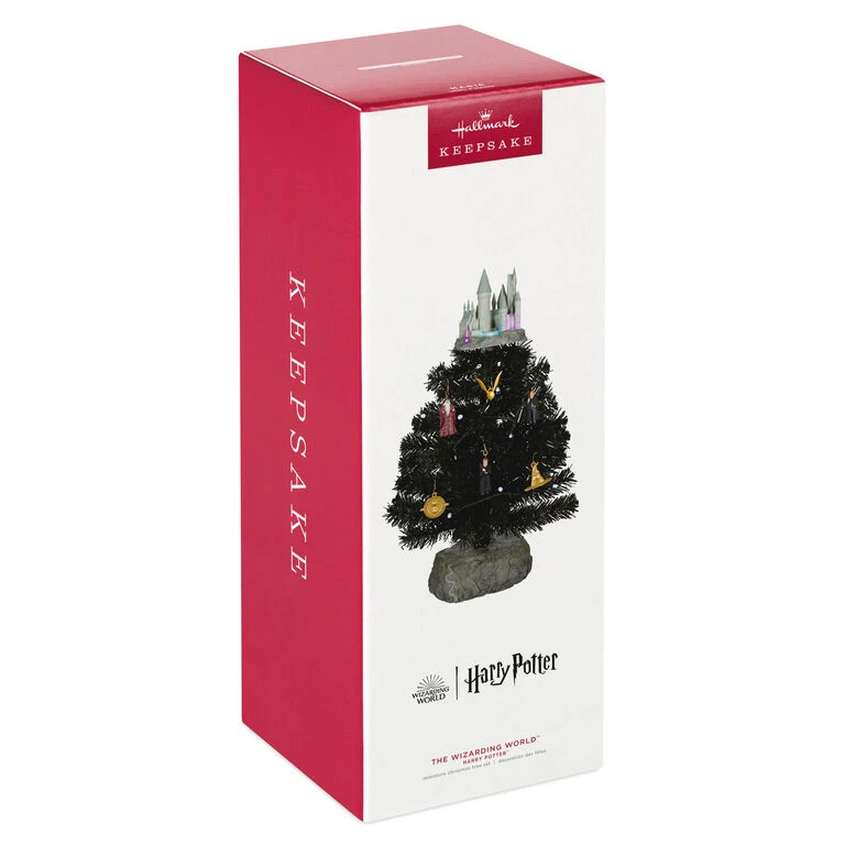 Hallmark Harry Potter™ The Wizarding World™ Miniature Tree Set With Light And Sound 4 Hallmark Harry Potter™ The Wizarding World™ Miniature Tree Set With Light And Sound - Image 4