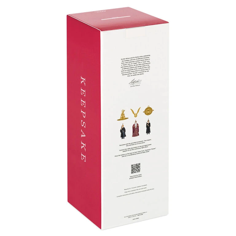 Hallmark Harry Potter™ The Wizarding World™ Miniature Tree Set With Light And Sound 5 Hallmark Harry Potter™ The Wizarding World™ Miniature Tree Set With Light And Sound - Image 5