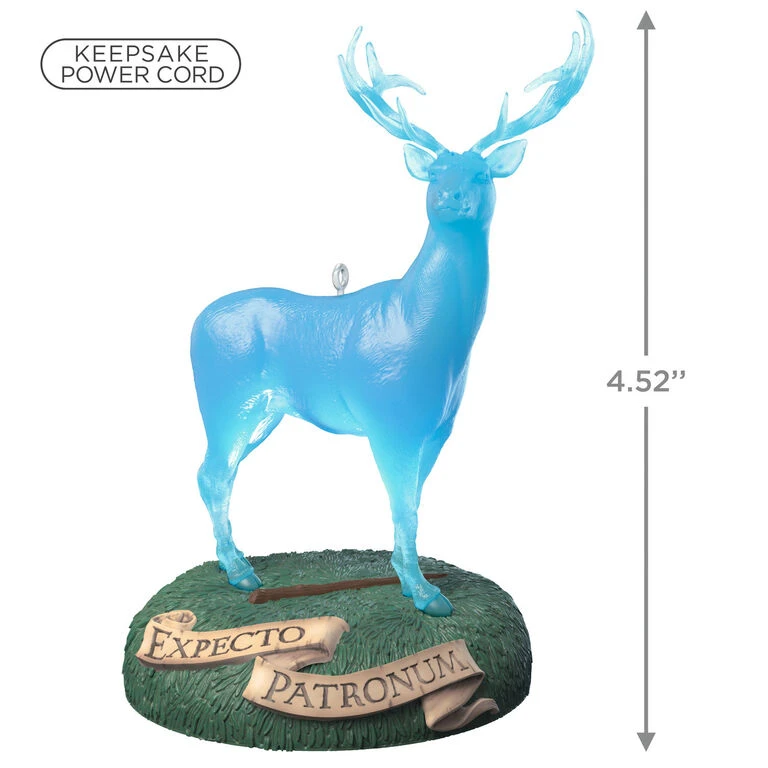 Hallmark Harry Potter™ Stag Patronus Ornament With Light 3 Hallmark Harry Potter™ Stag Patronus Ornament With Light - Image 3
