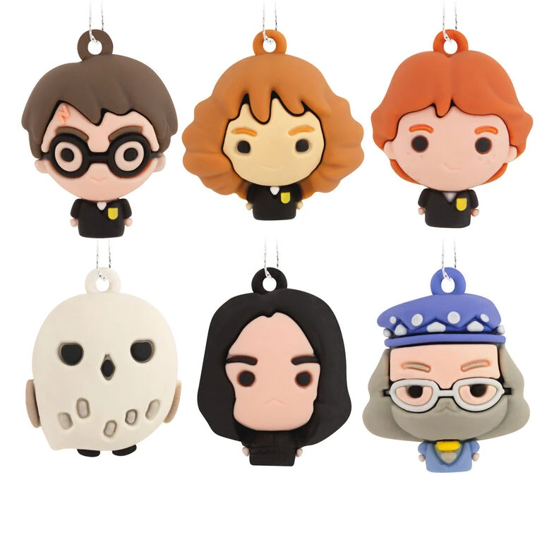 Mini Harry Potter™ And Friends Shatterproof Hallmark Ornaments, Set Of 6 1 Mini Harry Potter™ And Friends Shatterproof Hallmark Ornaments, Set Of 6