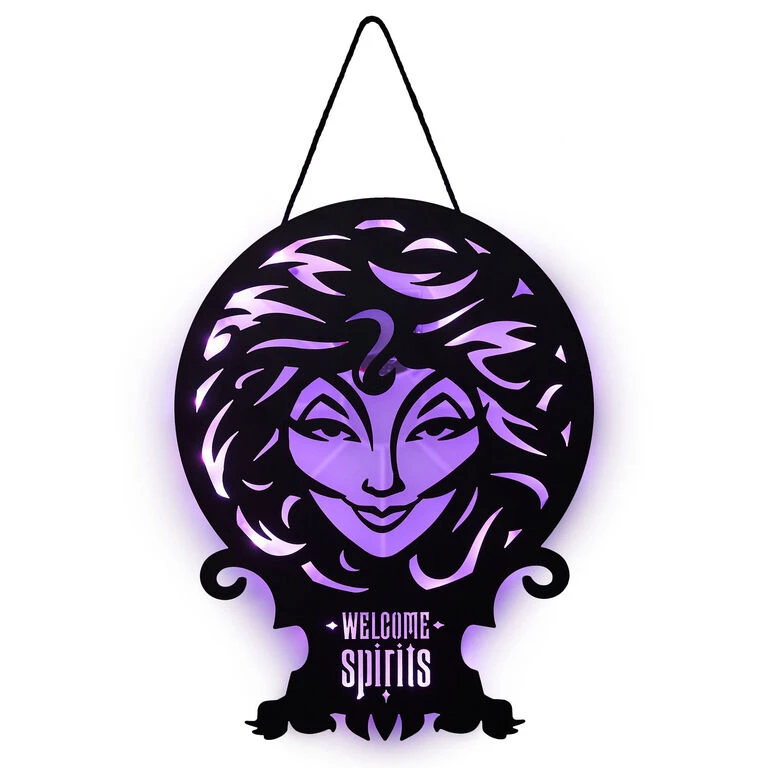 Hallmark Disney The Haunted Mansion Madam Leota Lighted Hanging Sign, 11x16 4 Hallmark Disney The Haunted Mansion Madam Leota Lighted Hanging Sign, 11x16 - Image 4