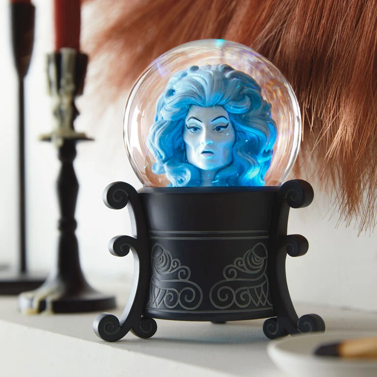 Hallmark Disney The Haunted Mansion Madame Leota Snow Globe With Light & Sound 2 Hallmark Disney The Haunted Mansion Madame Leota Snow Globe With Light & Sound - Image 2