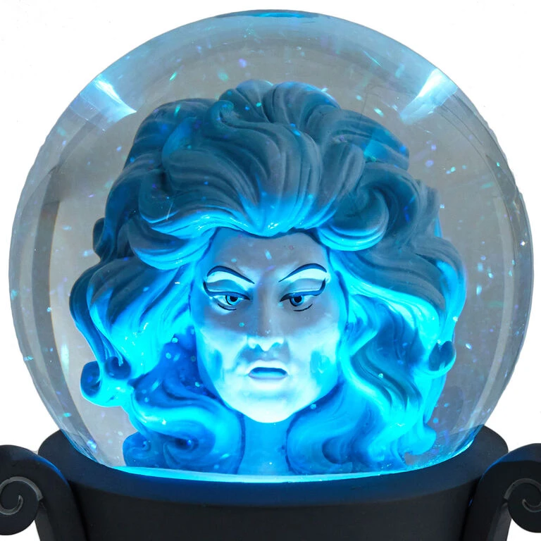 Hallmark Disney The Haunted Mansion Madame Leota Snow Globe With Light & Sound 4 Hallmark Disney The Haunted Mansion Madame Leota Snow Globe With Light & Sound - Image 4