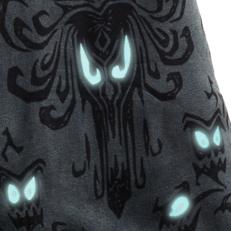 Hallmark Disney The Haunted Mansion Glow-in-the-Dark Throw Blanket, 50x60 2 Hallmark Disney The Haunted Mansion Glow-in-the-Dark Throw Blanket, 50x60 - Image 2