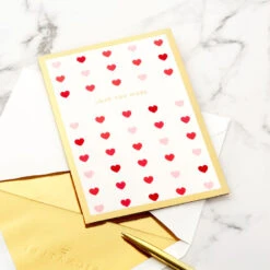 Hallmark Love You More 3D Pop-Up Love Card -Hallmark Heart Pattern 3D PopUp Love Card 1299IAV5835 05