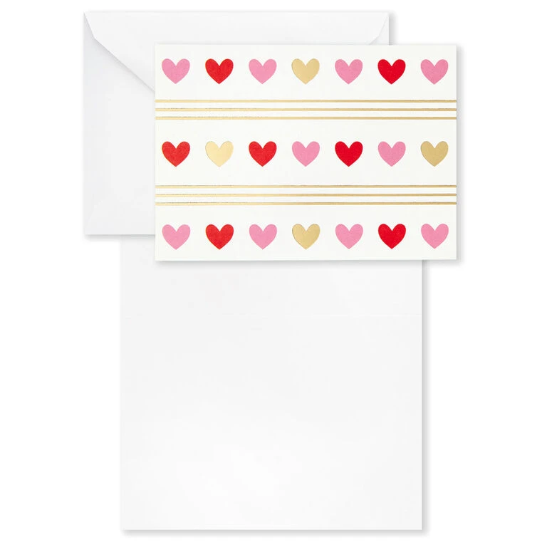 Hallmark Hearts Aplenty Assorted Blank Note Cards, Box Of 24 4 Hallmark Hearts Aplenty Assorted Blank Note Cards, Box Of 24 - Image 4