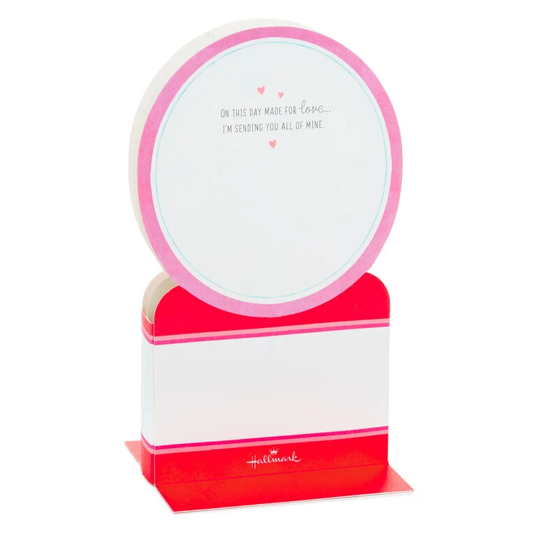Hallmark All My Love Snow Globe Musical 3D Pop-Up Valentine's Day Card With Motion 2 Hallmark All My Love Snow Globe Musical 3D Pop-Up Valentine's Day Card With Motion - Image 2