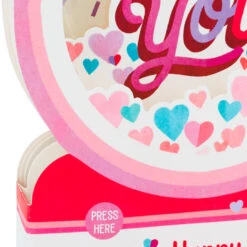 Hallmark All My Love Snow Globe Musical 3D Pop-Up Valentine's Day Card With Motion 11 Hallmark All My Love Snow Globe Musical 3D Pop-Up Valentine's Day Card With Motion -Hallmark Hearts Snow Globe 3D PopUp Music Motion Valentines Day Card 1299VAY9986 04