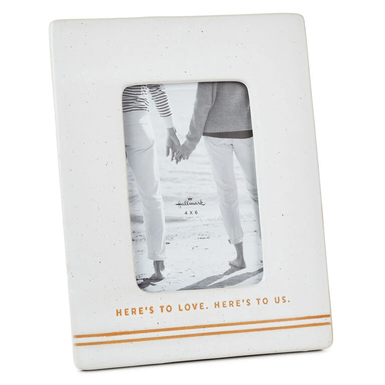 Hallmark Here's To Love Picture Frame, 4x6 1 Hallmark Here's To Love Picture Frame, 4x6