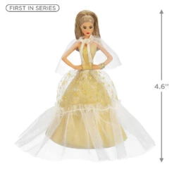 Hallmark 2023 Latina Holiday Barbie™ Ornament 8 Hallmark 2023 Latina Holiday Barbie™ Ornament -Hallmark Hispanic Holiday Barbie Doll Keepsake Ornament 2199QXR8219 03