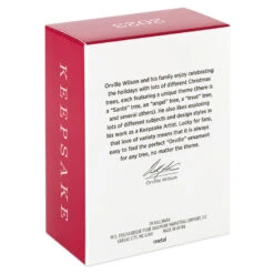 Hallmark Mini Harry Potter™ The Wizarding World™ Metal Ornaments, Set Of 3 -Hallmark Hogwarts Crest Owl Deathly Hallows Keepsake Ornaments 2199QXM9249 07