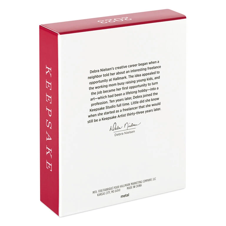 Hallmark Our Love Is Sweet Metal Ornament 5 Hallmark Our Love Is Sweet Metal Ornament - Image 5