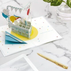 Hallmark Hooray Cake And Balloons 3D Pop-Up Birthday Card 13 Hallmark Hooray Cake And Balloons 3D Pop-Up Birthday Card -Hallmark Hooray Cake and Balloons 3D PopUp Birthday Card 1299LAD2738 06