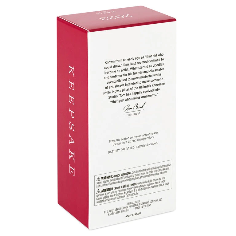 Hallmark Hot Wheels™ Mach Speeder™ Ornament With Light 5 Hallmark Hot Wheels™ Mach Speeder™ Ornament With Light - Image 5