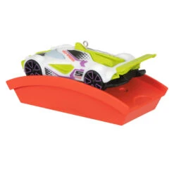 Hallmark Hot Wheels™ Mach Speeder™ Ornament With Light 11 Hallmark Hot Wheels™ Mach Speeder™ Ornament With Light -Hallmark Hot Wheels Mac Speeder Keepsake Ornament 1999QXI7389 06