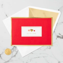 Hallmark All My Love Hearts 3D Pop-Up Love Card 11 Hallmark All My Love Hearts 3D Pop-Up Love Card -Hallmark I Love You Hearts 3D PopUp Love Card 1299LAD2889 04