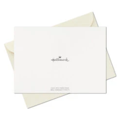 Hallmark Bulk Ivory And Gold Blank Wedding Thank-You Notes, Box Of 100 -Hallmark Ivory and Gold Blank Wedding ThankYou Notes Bulk Pack 5STZ1065 06