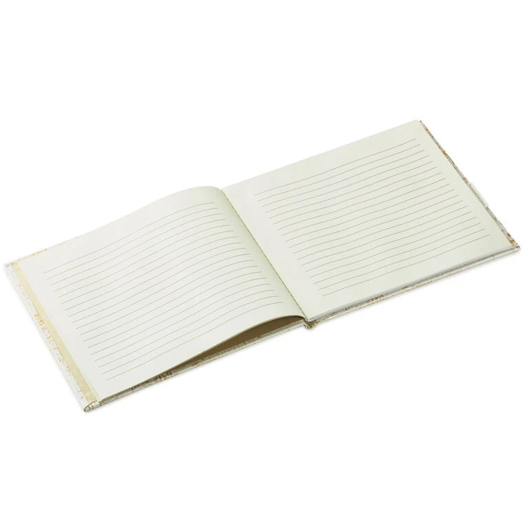 Hallmark Ivory And Gold Guest Book 2 Hallmark Ivory And Gold Guest Book - Image 2