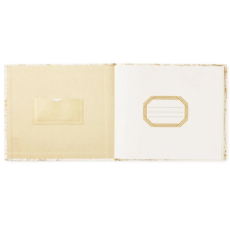 Hallmark Ivory And Gold Guest Book 3 Hallmark Ivory And Gold Guest Book - Image 3
