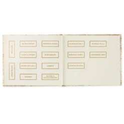 Hallmark Ivory And Gold Guest Book 13 Hallmark Ivory And Gold Guest Book -Hallmark Ivory and Gold Guest Book 1EDY3149 05