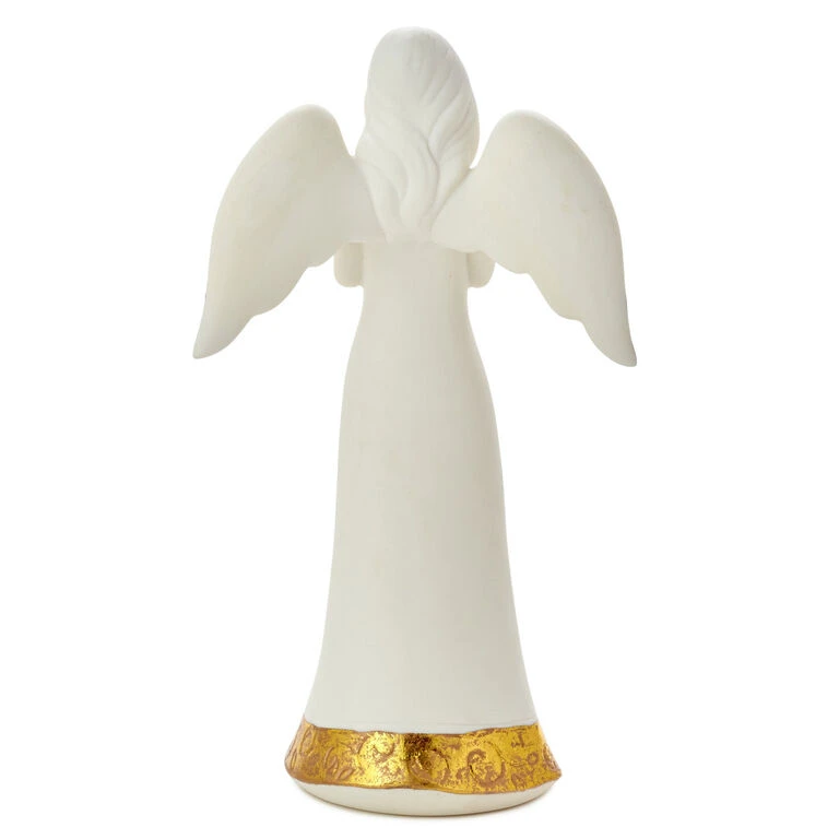Hallmark Etched In A Mom's Heart Angel Figurine, 8.75" 2 Hallmark Etched In A Mom's Heart Angel Figurine, 8.75" - Image 2