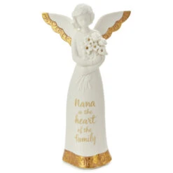 Hallmark 39 Hallmark Heart Of The Family Angel Figurine For Nana, 8.5"