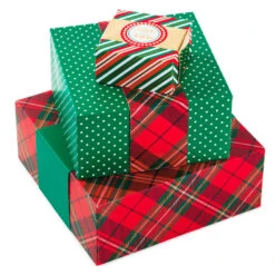 Hallmark Joy To You 3-Pack Christmas Gift Boxes, Assorted Sizes And Designs 11 Hallmark Joy To You 3-Pack Christmas Gift Boxes, Assorted Sizes And Designs -Hallmark Joy to You Assorted Christmas Gift Boxes 55XBC1128 01