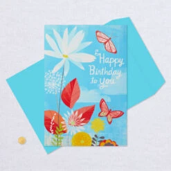 Hallmark 16" Joyful Butterflies Pop-Up Jumbo Birthday Card 14 Hallmark 16" Joyful Butterflies Pop-Up Jumbo Birthday Card -Hallmark Joyful Butterflies Pop Up Birthday Card 1299CBG1010 06