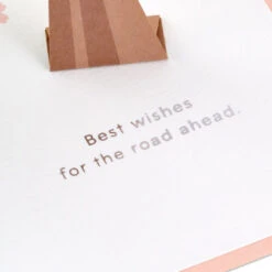 Hallmark Best Wishes For The Road Ahead 3D Pop-Up Wedding Card 12 Hallmark Best Wishes For The Road Ahead 3D Pop-Up Wedding Card -Hallmark Just Married Car 3D PopUp Wedding Card 1299LAD2903 03