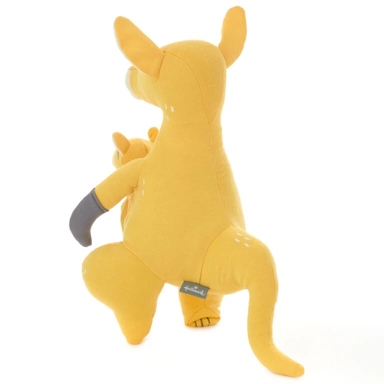 Hallmark Kangaroo And Baby Joey Stuffed Animal And Rattle Set 2 Hallmark Kangaroo And Baby Joey Stuffed Animal And Rattle Set - Image 2