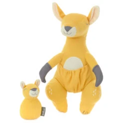 Hallmark Kangaroo And Baby Joey Stuffed Animal And Rattle Set 5 Hallmark Kangaroo And Baby Joey Stuffed Animal And Rattle Set -Hallmark Kangaroo and Baby Joey Plush and Rattle Set 1BBY4819 03