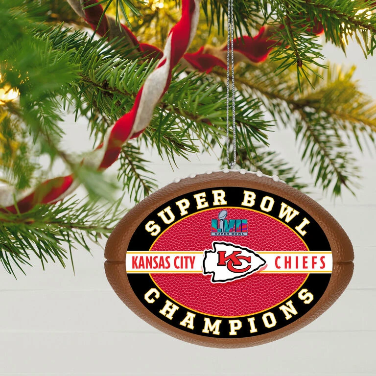 Hallmark NFL Kansas City Chiefs Super Bowl LVII Commemorative Ornament 2 Hallmark NFL Kansas City Chiefs Super Bowl LVII Commemorative Ornament - Image 2