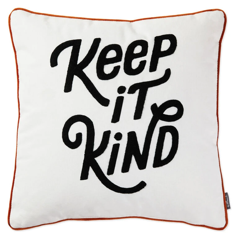 Hallmark Keep It Kind Throw Pillow, 16x16 1 Hallmark Keep It Kind Throw Pillow, 16x16