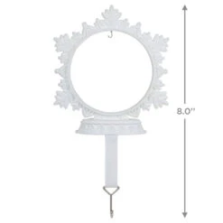 Hallmark Snowflake Ornament And Stocking Hanger -Hallmark Keepsake Snowflake Ornament and Stocking Hanger 1999QSB6303 03