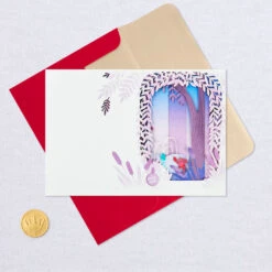 Hallmark Disney The Little Mermaid 3D Pop-Up Musical Valentine's Day Card With Light 12 Hallmark Disney The Little Mermaid 3D Pop-Up Musical Valentine's Day Card With Light -Hallmark Kiss the Girl PopUp Music Light Valentines Day Card 1099VAY9992 05