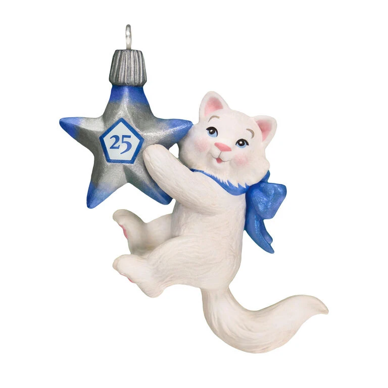 Hallmark Mischievous Kittens Special Edition 25th Anniversary Ornament 1 Hallmark Mischievous Kittens Special Edition 25th Anniversary Ornament